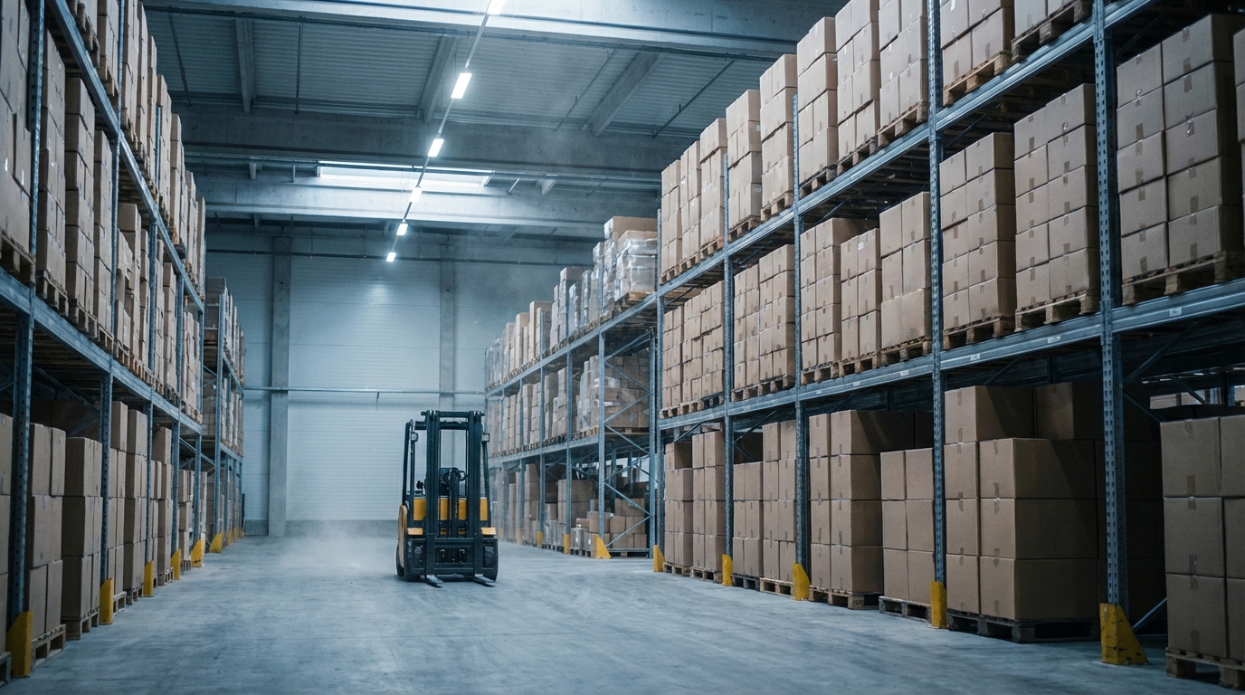 Consumer products warehouse