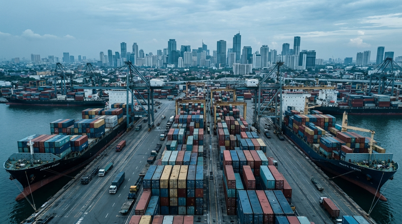 Southeast Asian port